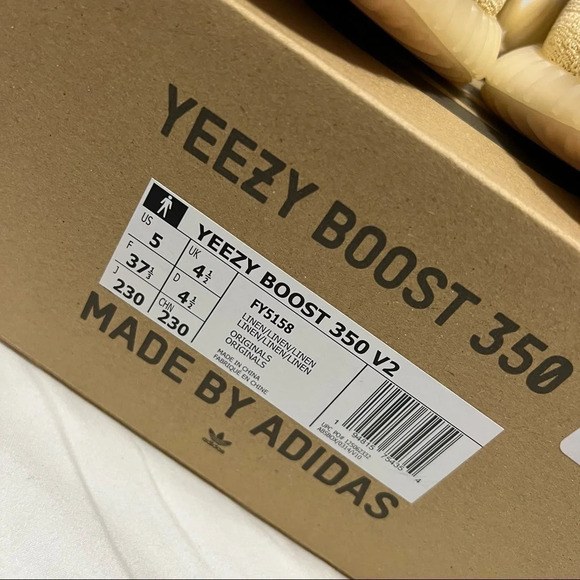 🆕 DS Yeezy Boost 350 Linen - Picture 5 of 6